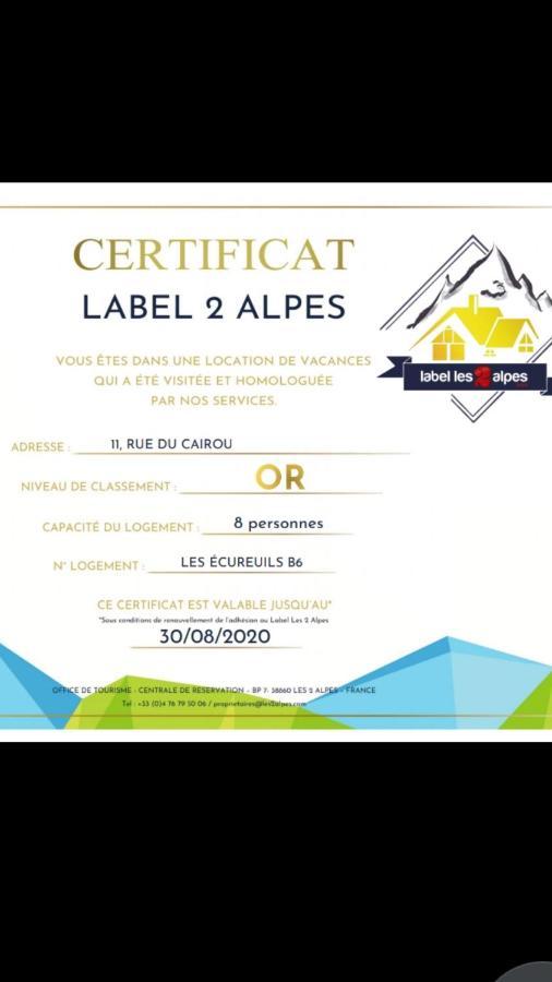 Centre 10Mn Pied Pistes Et Jandri 3S Vue Muzelle 8 Pers Wifi Apartment Les Deux Alpes Exterior photo